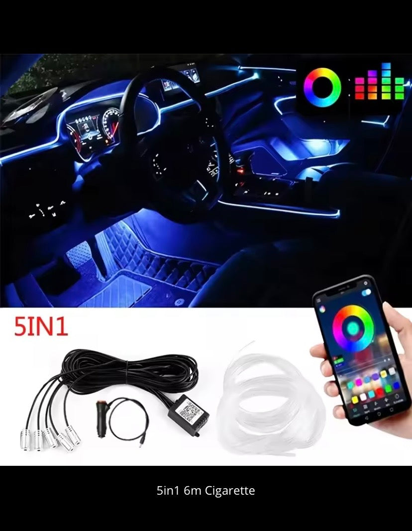 5m Car Interior Atmosphere Lighting LED Strip